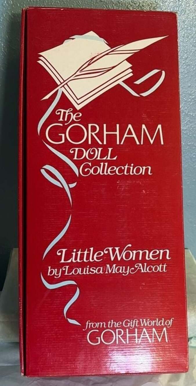 Vintage1983 The Gorham Doll Collection Little Women Jo Musical Porcelain Doll